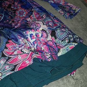 Tops - Colorful Long Sleeve Blouse Tops - Colorful Long Sleeve Blouse